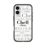スリムプロテクションプレミアムケース［ Chell classy - Logotype ］