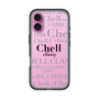 スリムプロテクションプレミアムケース［ Chell classy - Logotype ］