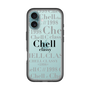スリムプロテクションプレミアムケース［ Chell classy - Logotype ］