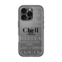 スリムプロテクションプレミアムケース［ Chell classy - Logotype ］