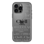 スリムプロテクションプレミアムケース［ Chell classy - Logotype ］