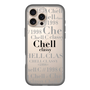 スリムプロテクションプレミアムケース［ Chell classy - Logotype ］