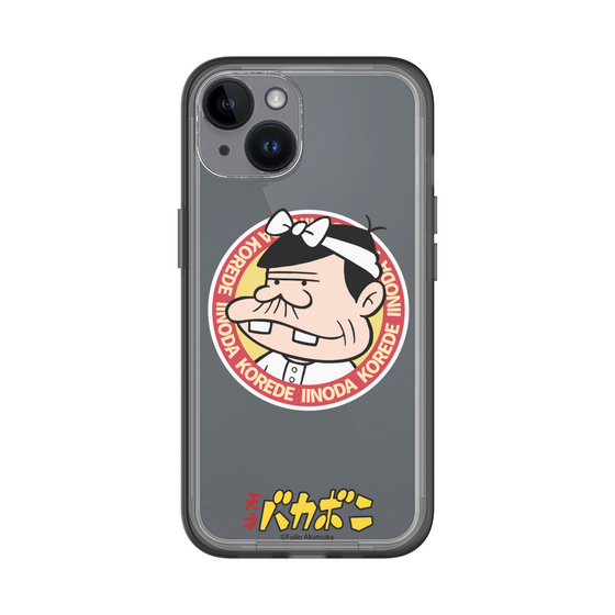 スリムプロテクションプレミアムケース［ 天才バカボン - バッジデザイン ］