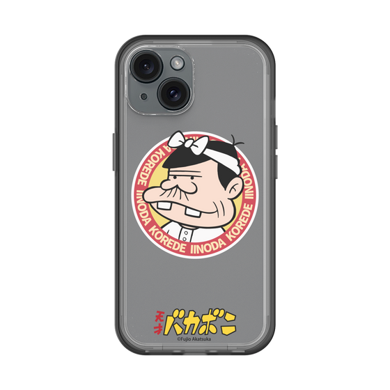スリムプロテクションプレミアムケース［ 天才バカボン - バッジデザイン ］