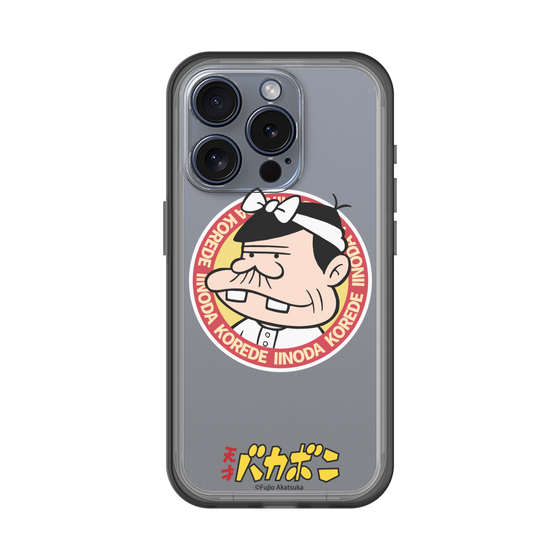 スリムプロテクションプレミアムケース［ 天才バカボン - バッジデザイン ］