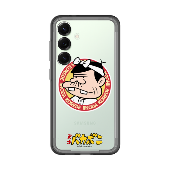 スリムプロテクションプレミアムケース［ 天才バカボン - バッジデザイン ］