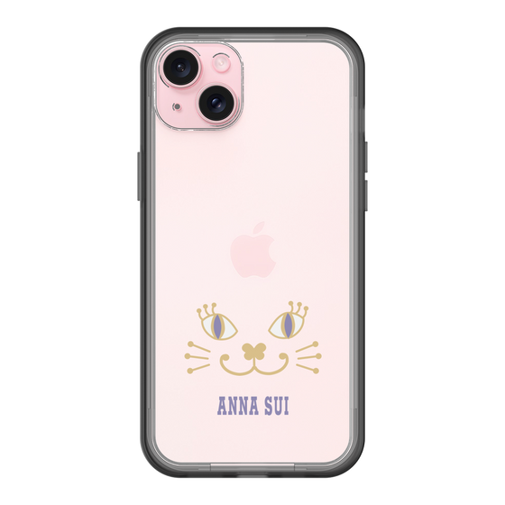 スリムプロテクションプレミアムケース［ ANNA SUI - フェイス - クリア ］