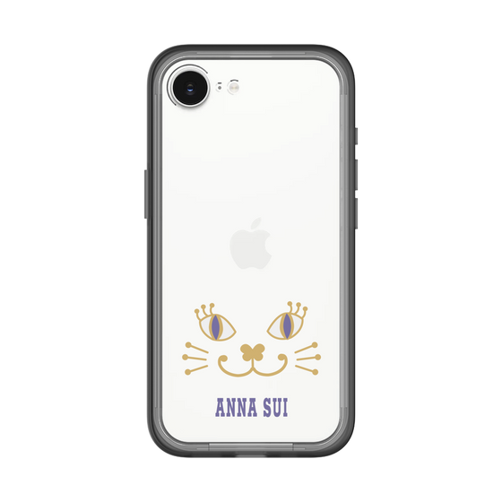 スリムプロテクションプレミアムケース［ ANNA SUI - フェイス - クリア ］