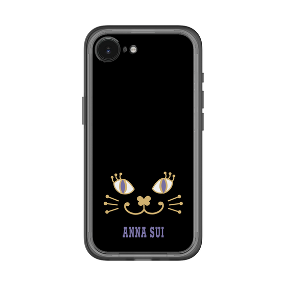 スリムプロテクションプレミアムケース［ ANNA SUI - フェイス - ブラック ］