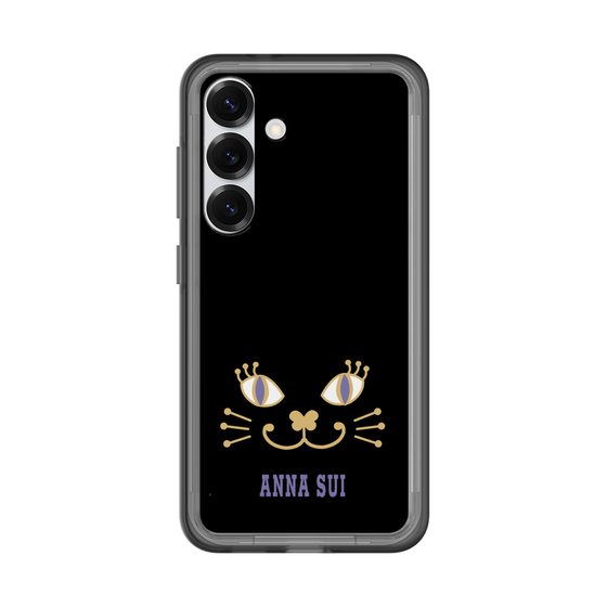 スリムプロテクションプレミアムケース［ ANNA SUI - フェイス - ブラック ］