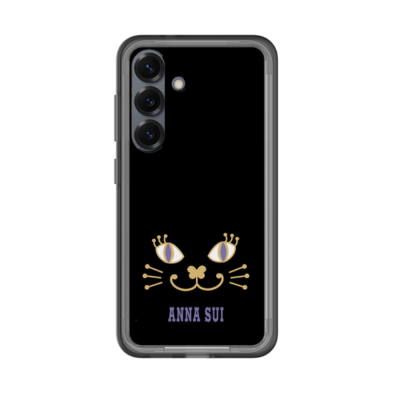 スリムプロテクションプレミアムケース［ ANNA SUI - フェイス - ブラック ］