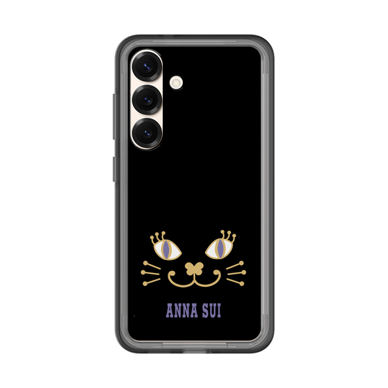 スリムプロテクションプレミアムケース［ ANNA SUI - フェイス - ブラック ］