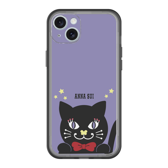スリムプロテクションプレミアムケース［ ANNA SUI - TITIとスター - パープル ］
