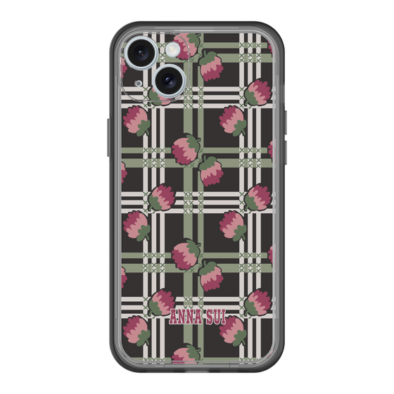 スリムプロテクションプレミアムケース［ ANNA SUI - クローバーフラワー ］