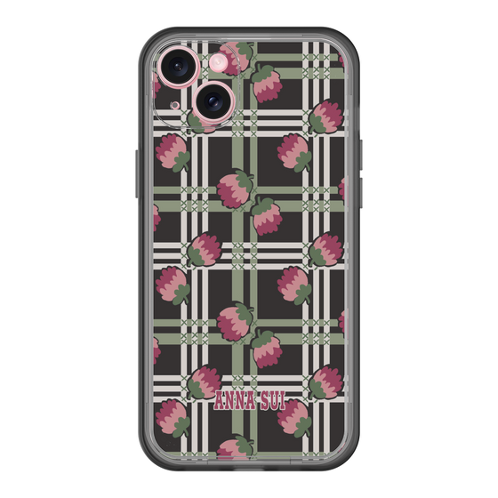 スリムプロテクションプレミアムケース［ ANNA SUI - クローバーフラワー ］