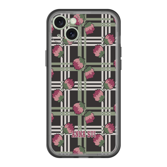 スリムプロテクションプレミアムケース［ ANNA SUI - クローバーフラワー ］