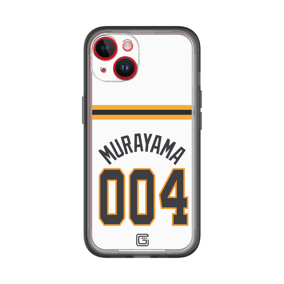 スリムプロテクションプレミアムケース［ 読売ジャイアンツ - #004 MURAYAMA - ホーム ］