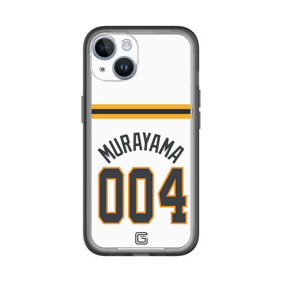 スリムプロテクションプレミアムケース［ 読売ジャイアンツ - #004 MURAYAMA - ホーム ］
