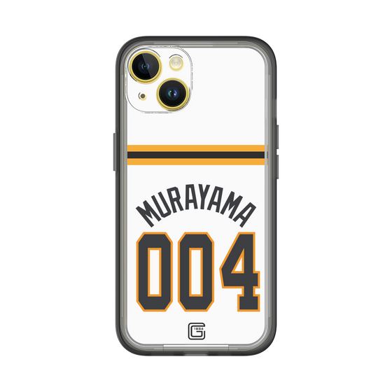 スリムプロテクションプレミアムケース［ 読売ジャイアンツ - #004 MURAYAMA - ホーム ］