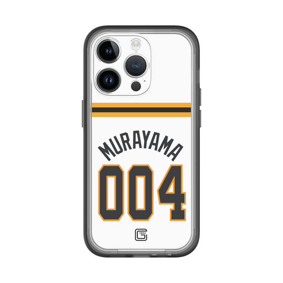 スリムプロテクションプレミアムケース［ 読売ジャイアンツ - #004 MURAYAMA - ホーム ］