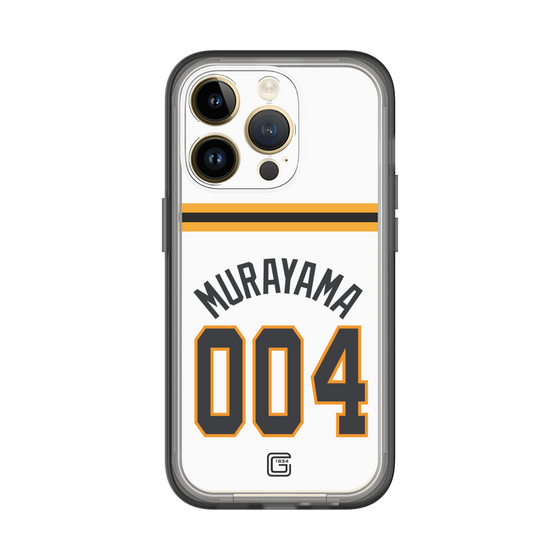 スリムプロテクションプレミアムケース［ 読売ジャイアンツ - #004 MURAYAMA - ホーム ］
