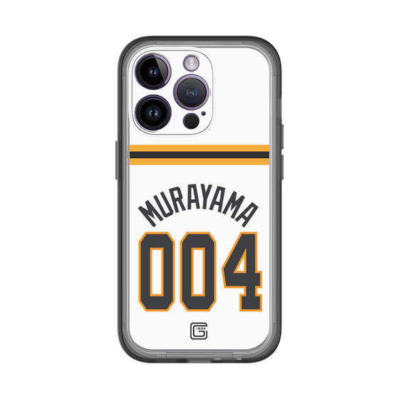 スリムプロテクションプレミアムケース［ 読売ジャイアンツ - #004 MURAYAMA - ホーム ］