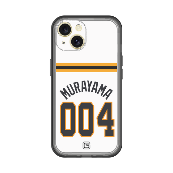 スリムプロテクションプレミアムケース［ 読売ジャイアンツ - #004 MURAYAMA - ホーム ］