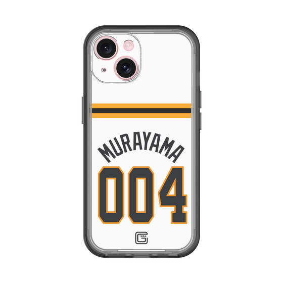 スリムプロテクションプレミアムケース［ 読売ジャイアンツ - #004 MURAYAMA - ホーム ］