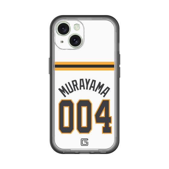 スリムプロテクションプレミアムケース［ 読売ジャイアンツ - #004 MURAYAMA - ホーム ］