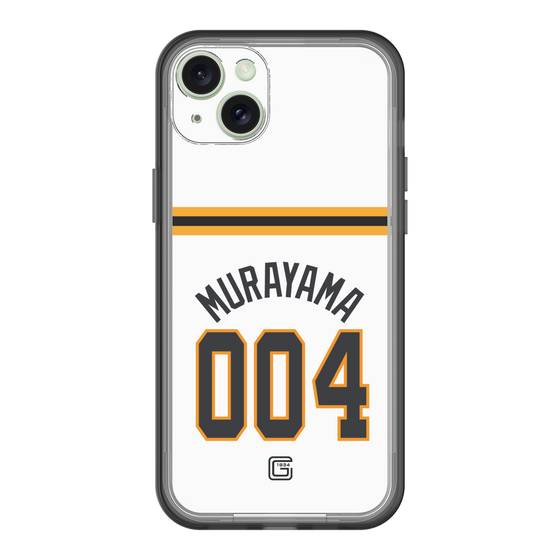 スリムプロテクションプレミアムケース［ 読売ジャイアンツ - #004 MURAYAMA - ホーム ］