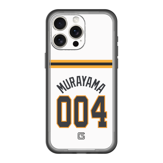 スリムプロテクションプレミアムケース［ 読売ジャイアンツ - #004 MURAYAMA - ホーム ］