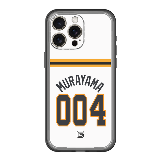 スリムプロテクションプレミアムケース［ 読売ジャイアンツ - #004 MURAYAMA - ホーム ］