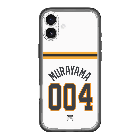 スリムプロテクションプレミアムケース［ 読売ジャイアンツ - #004 MURAYAMA - ホーム ］