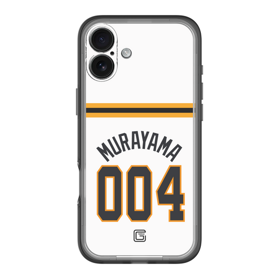 スリムプロテクションプレミアムケース［ 読売ジャイアンツ - #004 MURAYAMA - ホーム ］
