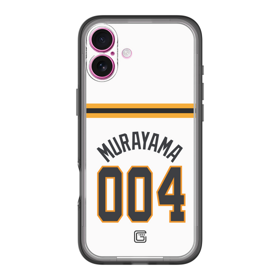スリムプロテクションプレミアムケース［ 読売ジャイアンツ - #004 MURAYAMA - ホーム ］