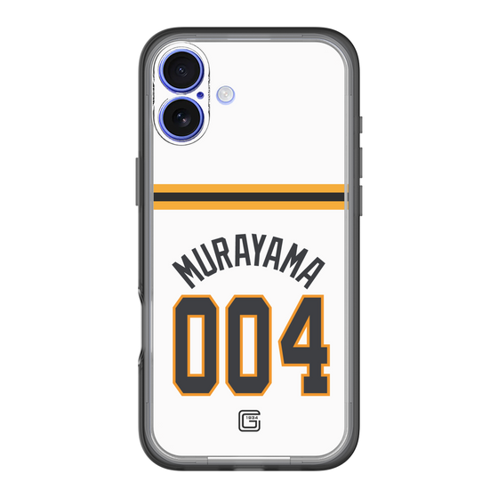 スリムプロテクションプレミアムケース［ 読売ジャイアンツ - #004 MURAYAMA - ホーム ］