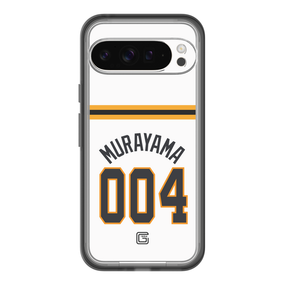 スリムプロテクションプレミアムケース［ 読売ジャイアンツ - #004 MURAYAMA - ホーム ］