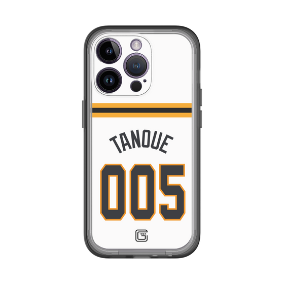 スリムプロテクションプレミアムケース［ 読売ジャイアンツ - #005 TANOUE - ホーム ］