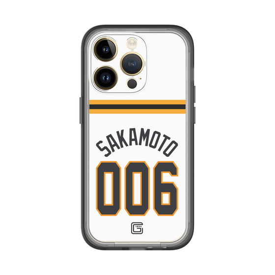 スリムプロテクションプレミアムケース［ 読売ジャイアンツ - #006 SAKAMOTO - ホーム ］