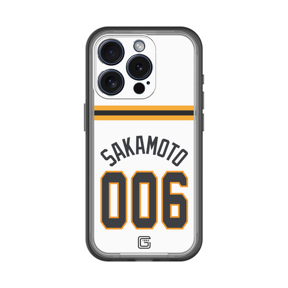 スリムプロテクションプレミアムケース［ 読売ジャイアンツ - #006 SAKAMOTO - ホーム ］