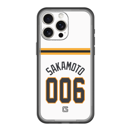 スリムプロテクションプレミアムケース［ 読売ジャイアンツ - #006 SAKAMOTO - ホーム ］