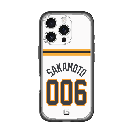 スリムプロテクションプレミアムケース［ 読売ジャイアンツ - #006 SAKAMOTO - ホーム ］