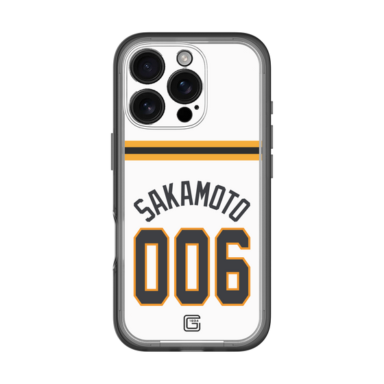 スリムプロテクションプレミアムケース［ 読売ジャイアンツ - #006 SAKAMOTO - ホーム ］