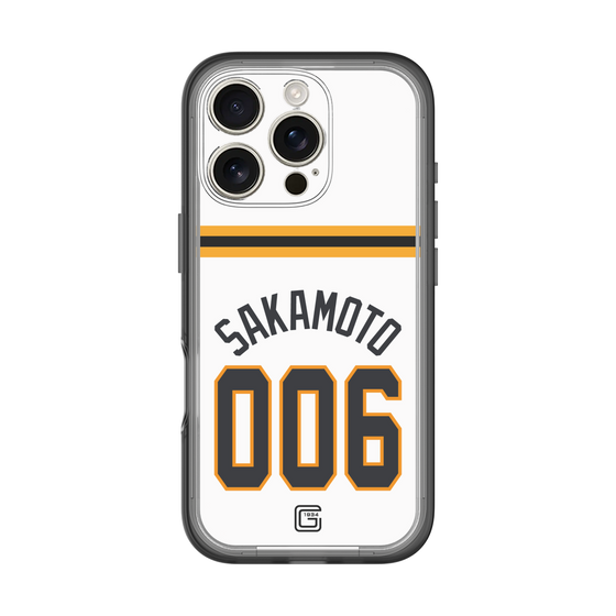 スリムプロテクションプレミアムケース［ 読売ジャイアンツ - #006 SAKAMOTO - ホーム ］