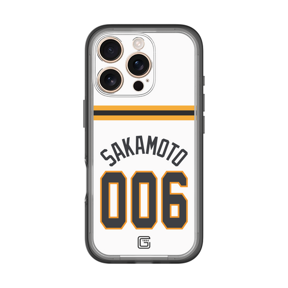 スリムプロテクションプレミアムケース［ 読売ジャイアンツ - #006 SAKAMOTO - ホーム ］