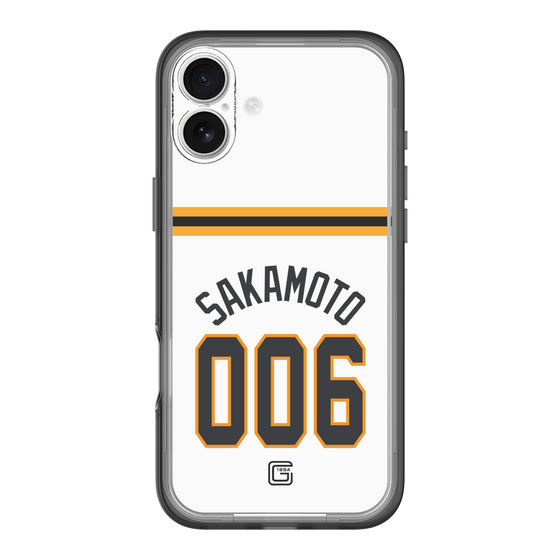 スリムプロテクションプレミアムケース［ 読売ジャイアンツ - #006 SAKAMOTO - ホーム ］
