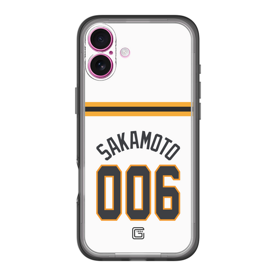 スリムプロテクションプレミアムケース［ 読売ジャイアンツ - #006 SAKAMOTO - ホーム ］