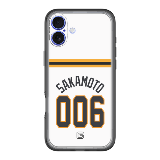 スリムプロテクションプレミアムケース［ 読売ジャイアンツ - #006 SAKAMOTO - ホーム ］