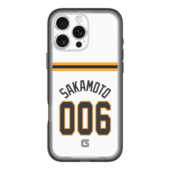 スリムプロテクションプレミアムケース［ 読売ジャイアンツ - #006 SAKAMOTO - ホーム ］