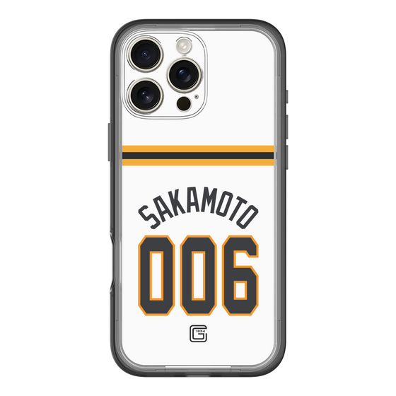 スリムプロテクションプレミアムケース［ 読売ジャイアンツ - #006 SAKAMOTO - ホーム ］